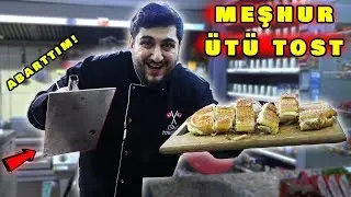 SANAYİDE ADANA ÜTÜ TOST Yapmak ve Yemek!(TOSTÇU MARGARİN)