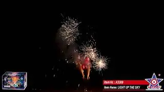 NEW FOR 2025 - A3300 LIGHT UP THE SKY - Starget Brand from Pyromooi Fireworks Ltd