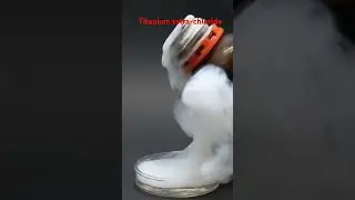 Titanium tera chloride #shorts #shortvideo #viralvideo #chemistry #practical