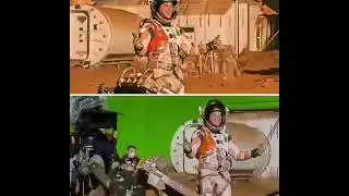 The Martian Backstage Film