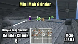 Cara Membuat Mini Mob Grinder [How To Make Mini Mob Grinder] Minecraft Tutorial 02