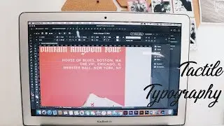 TACTILE TYPOGRAPHY POSTER!
