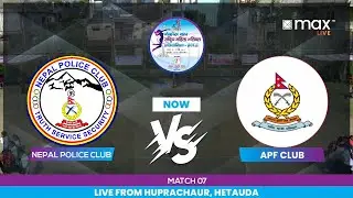 NPC Vs APF | Match 07 | The National Necos Cup Women's Volleyball Tournament 2082