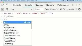Lesson 13: Intro to Arrays in JavaScript