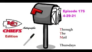 TTM Thursday Episode 175 (3 Football Returns) Through The Mail Thursdays