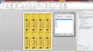 raffle ticket numbering | ticket numbering with Word and Number-Pro