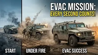 Ukrainian Frontline Rescue: Every Second Counts in This Evacuation