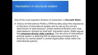 Neorealism (international relations)