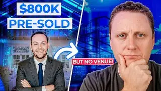 Как он заранее продал свадьбы на 800 тысяч долларов ещё до того, как площадка появилась