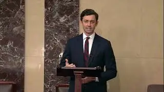 Sen. Ossoff Addresses the U.S. Senate on the Humanitarian Crisis in Gaza