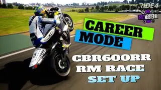 Ride 4 RM 600 Trophy Career Mode Okayama Honda CBR600RR & Race Setup
