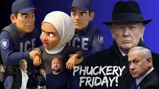 It's All Israels Fault? ICE the Power Games Behind the Chaos Alex Jones & Nick Flip Flop Fuentes 📱