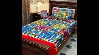 GUL AHMED 2 SINGLE BEDSHEETS 60/92 INCH