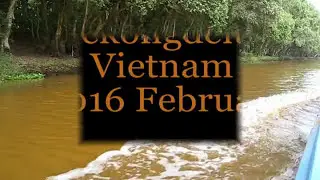 2016 Januari Mekongdeltat Vietnam