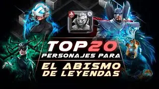TOP 20 MEJORES PERSONAJES PARA PASAR EL ABISMO DE LEYENDAS - Marvel Contest of Champions