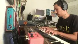 DIY lofi sampler/looper and synth jam.