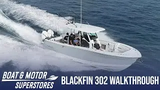 Blackfin 302 Center Console Walkthrough! | Boat & Motor Superstores
