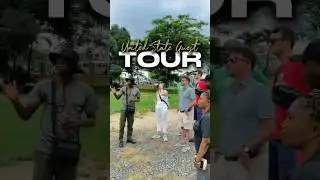 5 Americans Visit Benin City&rsquo;s Oldest Prison & War Memorial Statue 🇳🇬