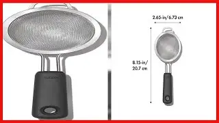 OXO Good Grips 3-Inch Mini Strainer: The Perfect Kitchen Companion for Small Tasks