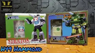 Review Transformers Newage H49 Hammond mini Masterpiece Wheeljack Javitron Show.z store español