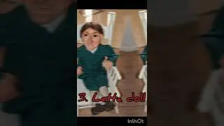 world famous haunted dolls#haunted #dolls #scary #horror #viralvideo #shortvideo