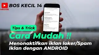 CARA MUDAH ‼️ MENONAKTIFKAN IKLAN LOKER/SPAM IKLAN DI GMAIL 2024 #GMAIL #tutorial