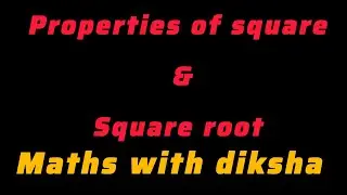 Properties of square and square root #study # #studymathmaths #education #mathematicclass10  