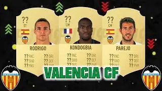 FIFA 19 | VALENCIA CF PLAYER RATINGS 😳💯| FT. KONDOGBIA, PAREJO, RODRIGO... etc