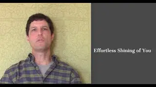 Meditation | Effortless Shining of You: Self-inquiry with Scott Flynn.