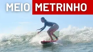 Quase Flat, Vento e Surf Divertido :: Surfing Vlog Píer da Riviera