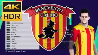 PES 2021 - Benevento Player Faces & Tattoo 2021
