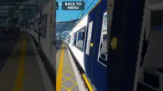 Class 357 Departing from City Hospital. #metro #Stepford County Railway #Class 357