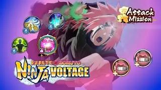 Attack Mission | Sakura Haruno Great Ninja War | NxB