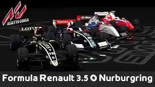 Assetto Corsa Formula Renault 3 5 @ Nurburgring