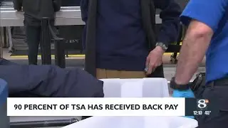 90% of TSA workers have gotten backpay