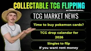 TCG Flipping for Profit 🔥Time to buy Pokemon singles ? One piece bubble popped ? #tcg #collectibles