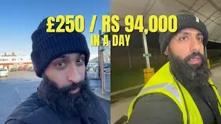 I made &pound;250 / 94000 rupees on the busiest day of the year in UK 🇬🇧 | Pardesio ki New Year Eve