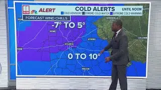 Atlanta, Georgia weather | Intense cold today