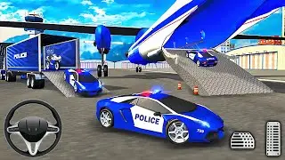 Transporting Police Vehicles in Cargo Plane - Police Car Transporter 2024 - Android Gameplay