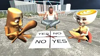 Franklin Play Charlie Charlie Ghost Game with Tung Tung Sahur & Ballerina in Indian Bike Driving 3D