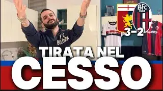 GENOA BOLOGNA 3-2 || TIRATA NEL CESSO || MARESCA LA DECIDE - SI CONFERMA TRA I PIÙ SCARSI