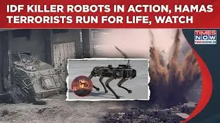 As IDF's Explosive-Laden Killer Robots Flatten Gaza City Terror Dens, Hamas Seen Running For Cover