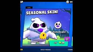 Brawl Stars I Got The Ghost Squeak Skin