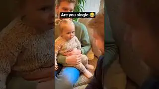 baby asking are you single 😂🤪| Baby_zone #babyzone #cutebaby #babyshorts #funnybaby #ytshorts