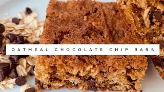 Oatmeal Chocolate Chip Bars