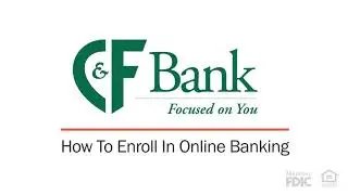 How-to enroll in Online Banking.
