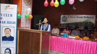 Plant Distribution & Speech Competition|| Green Icon Sr. Sec. School || Green Icon Convent School.