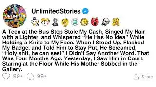 The Boys at the Bus Stop Harassed Me, Not Knowing I Was an Undercover Federal Agent. [FULL STORY]