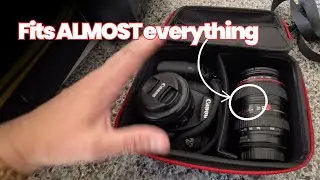 I bought a semi-hard camera case on Amazon...
