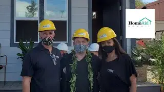 Lt Governor Josh Green & Tanisha Souza at HomeAid Hawaii